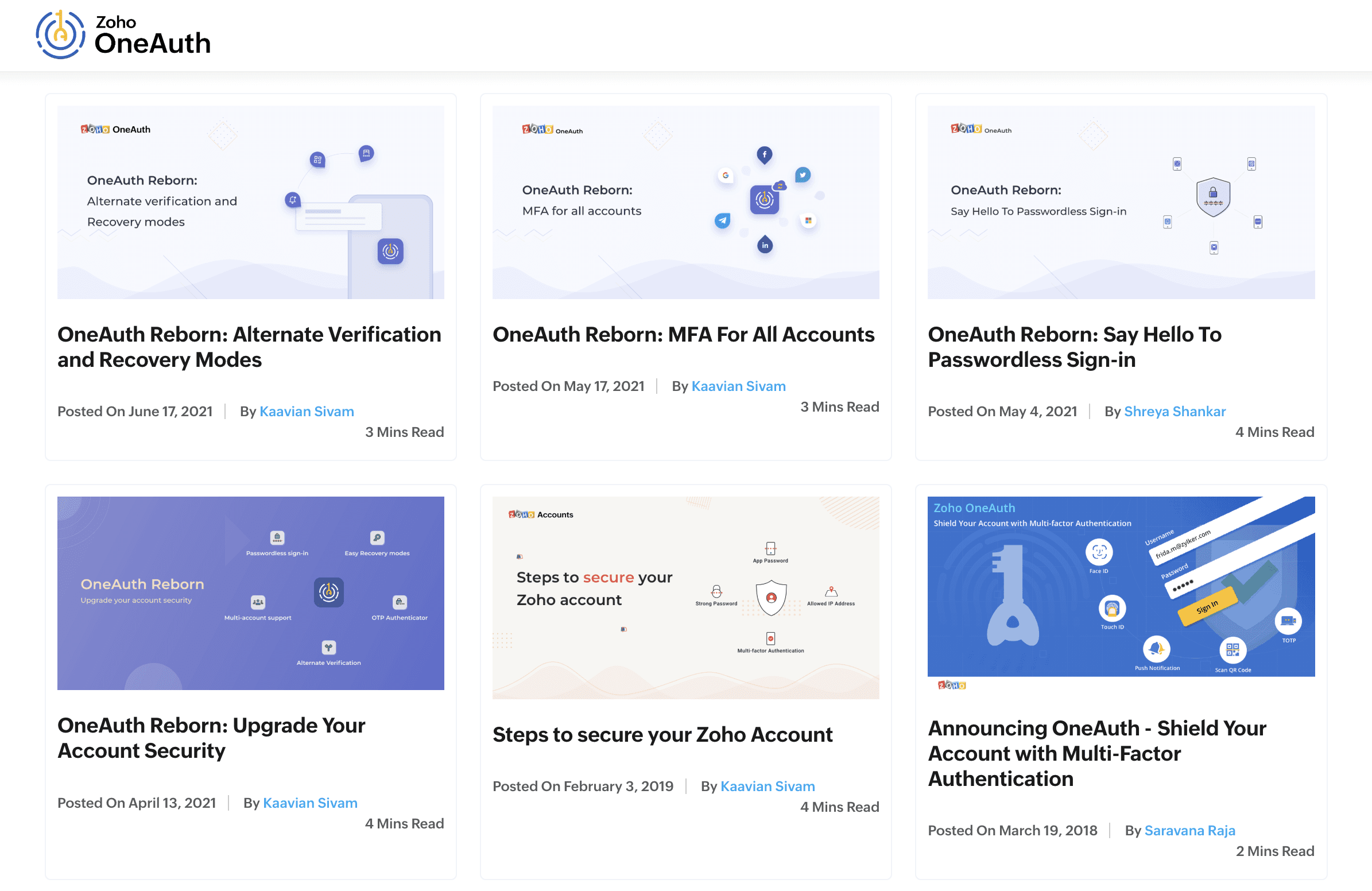Launching Zoho OneAuth - A True MFA App challenge image 2