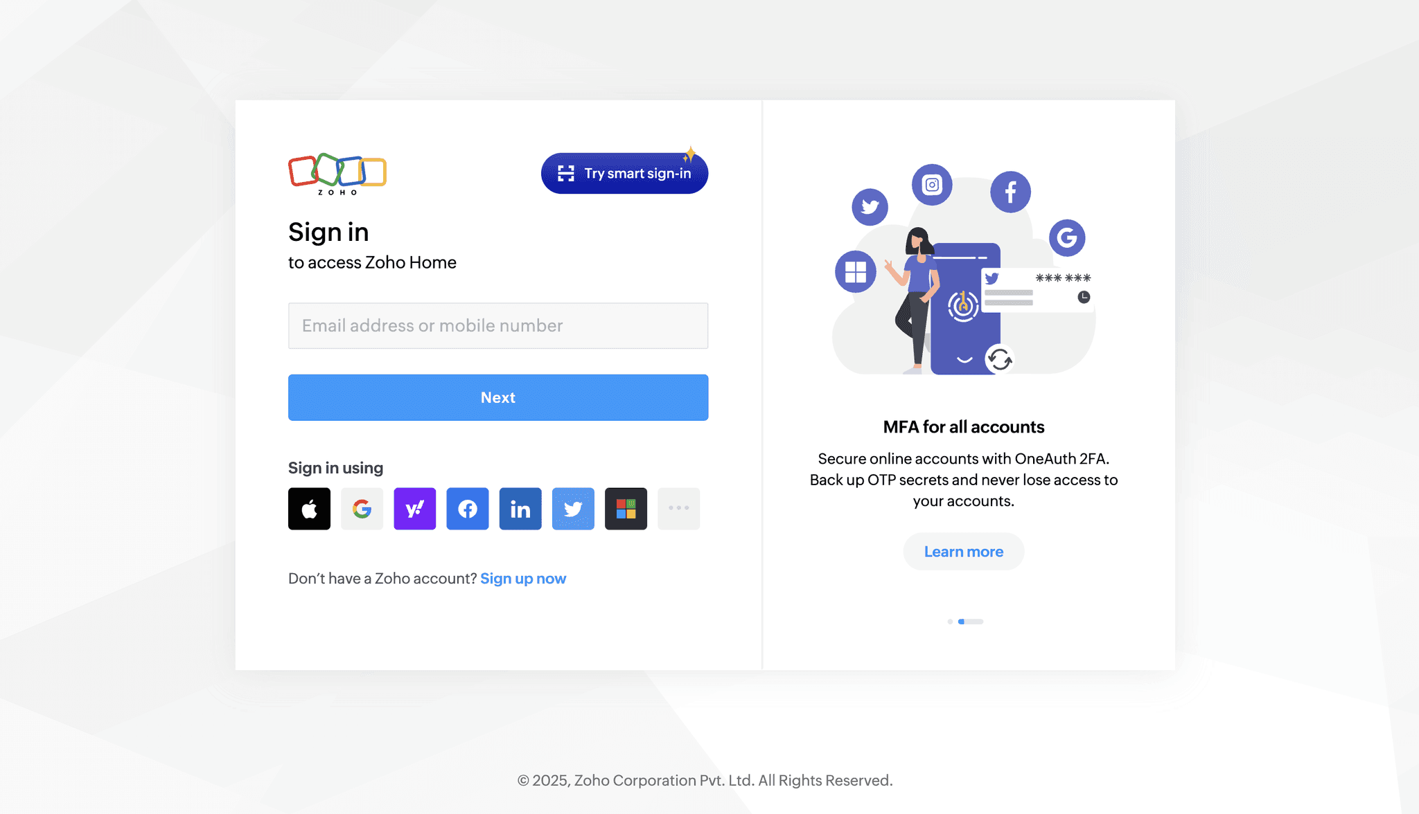Zoho's Identiy Access Management problem image 1